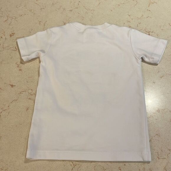 REX monogrammed appliqué T-shirt SZ 2T - Picture 3 of 3